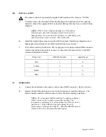 Предварительный просмотр 2 страницы American Magnetics 150 Installation, Operation And Maintenance Manual