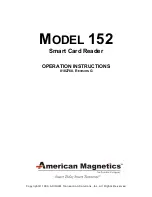 American Magnetics 152 Operation Instructions Manual preview