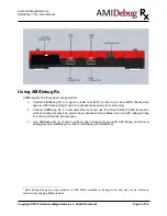 Preview for 8 page of American Megatrends AMIDebug Rx User Manual