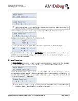 Preview for 13 page of American Megatrends AMIDebug Rx User Manual