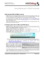 Preview for 16 page of American Megatrends AMIDebug Rx User Manual