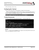 Preview for 17 page of American Megatrends AMIDebug Rx User Manual