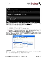 Preview for 18 page of American Megatrends AMIDebug Rx User Manual