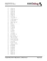 Preview for 31 page of American Megatrends AMIDebug Rx User Manual