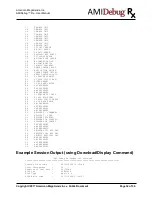 Preview for 32 page of American Megatrends AMIDebug Rx User Manual