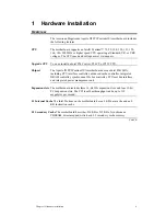 Preview for 5 page of American Megatrends Apollo III PCI Pentium User Manual