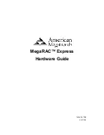 American Megatrends Express 788 Hardware Manual preview