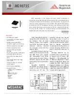 Preview for 1 page of American Megatrends MegaRAC MG9073S Datasheet