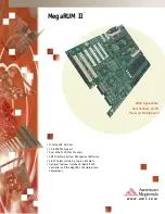 American Megatrends MegaRUM II Specifications preview