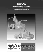 American Meter Company 1800CPB2 Operating Instructions Manual preview