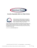 Preview for 44 page of American Panel AP20BC Series Installation & Operator'S Manual