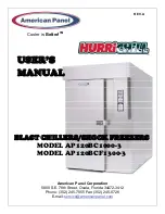 American Panel HURRICHILL AP120BC1000-3 User Manual preview