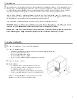 Preview for 5 page of American Panel HurriChill AP3BCF30-1 Installation & User Manual