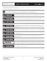 Preview for 3 page of American Range AAF-25W Owner'S Manual