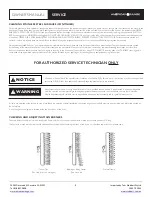 Preview for 10 page of American Range AAF-25W Owner'S Manual