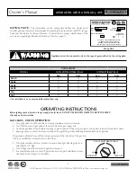 Предварительный просмотр 7 страницы American Range ADJ Owner'S Manual