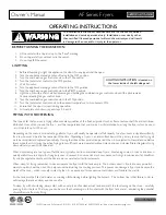 Preview for 12 page of American Range AF25 Owner'S Manual