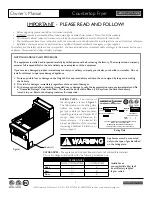 Preview for 7 page of American Range AFCT-15 Owner'S Manual