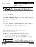 Preview for 8 page of American Range AFCT-15 Owner'S Manual