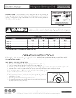 Предварительный просмотр 7 страницы American Range AMBG-36 Owner'S Manual