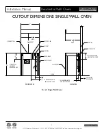 Предварительный просмотр 8 страницы American Range AROFE-30 Installation Manual