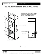 Предварительный просмотр 9 страницы American Range AROFE-30 Installation Manual