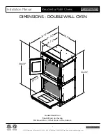 Preview for 11 page of American Range AROFE-30 Installation Manual