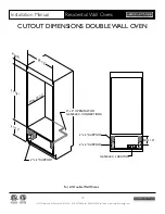 Preview for 12 page of American Range AROFE-30 Installation Manual