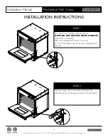 Preview for 15 page of American Range AROFE-30 Installation Manual