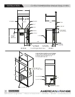 Предварительный просмотр 7 страницы American Range AROFFG-230 Installation Manual