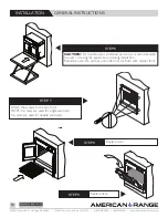 Предварительный просмотр 14 страницы American Range AROFFG-230 Installation Manual