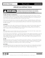 Preview for 12 page of American Range ARPC-18 Owner'S Manual