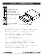 Предварительный просмотр 11 страницы American Range ARR-27IRWD Installation Manual