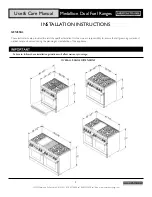 Preview for 12 page of American Range ARR-304DF Use And Care Manual