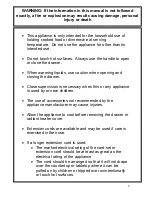 Preview for 2 page of American Range ARR-30WD Use And Care Manual