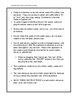 Preview for 3 page of American Range ARR-30WD Use And Care Manual