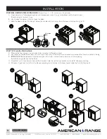 Preview for 11 page of American Range ARR-364GD Use And Care Manual