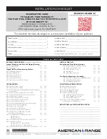 Preview for 15 page of American Range ARR-364GD Use And Care Manual