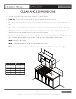 Предварительный просмотр 10 страницы American Range ARSCT-244 Installation Manual