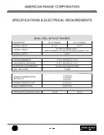 Preview for 9 page of American Range ARSCT-364GR Installation Manual