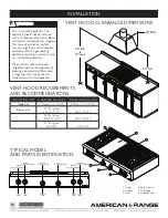 Предварительный просмотр 12 страницы American Range ARSCT-486GD Installation Manual