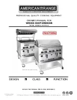 Preview for 1 page of American Range ARWCS-36 Owner'S Manual