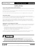 Preview for 9 page of American Range ARWCS-36 Owner'S Manual