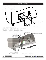 Предварительный просмотр 14 страницы American Range CUISINE Series Installation Manual