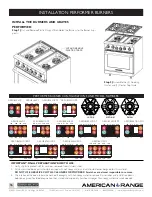 Предварительный просмотр 16 страницы American Range CUISINE Series Installation Manual