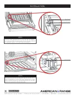 Предварительный просмотр 18 страницы American Range CUISINE Series Installation Manual