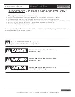 Preview for 4 page of American Range PERFORMER AROBSCT-242GD Installation Manual