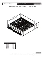 Предварительный просмотр 7 страницы American Range PERFORMER AROBSCT-242GD Installation Manual