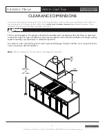 Preview for 10 page of American Range PERFORMER AROBSCT-242GD Installation Manual