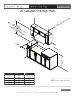 Предварительный просмотр 12 страницы American Range PERFORMER AROBSCT-242GD Installation Manual